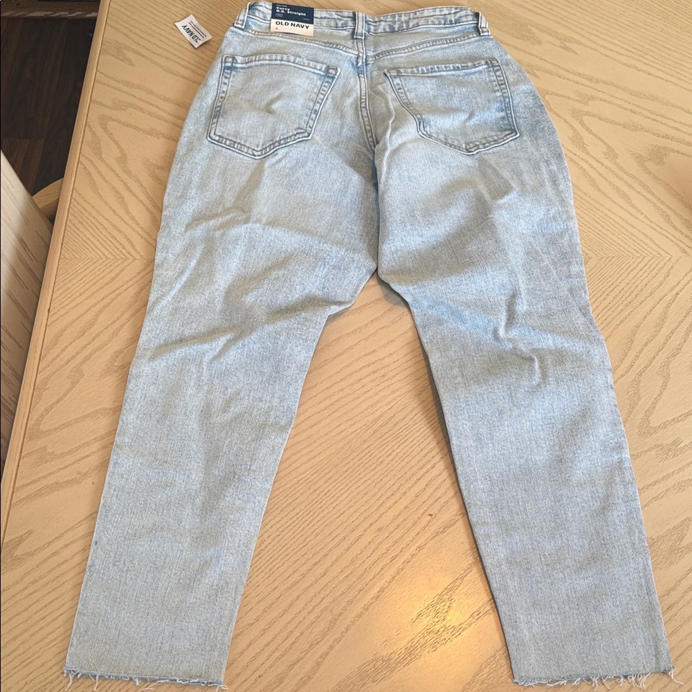 Old Navy Light Blue Straight Leg Jeans 💜 - Picture 12 of 13